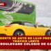 ACCIDENTE DE AUTO DE LUJO PROVOCA  TRÁFICO LENTO EN EL BOULEVARD COLOSIO DE CANCÚN