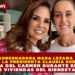 GOBERNADORA MARA LEZAMA RECIBE A LA PRESIDENTA CLAUDIA SHEINBAUM EN PLAYA DEL CARMEN DURANTE ENTREGA DE VIVIENDAS DEL BIENESTAR