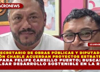 SECRETARIO DE OBRAS PÚBLICAS Y DIPUTADO CHACÓN CHABLE ACUERDAN PROYECTOS ESTRATÉGICOS PARA FELIPE CARRILLO PUERTO; BUSCAN IMPULSAR DESARROLLO SOSTENIBLE EN LA REGIÓN