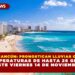 CLIMA EN CANCÚN: PRONOSTICAN LLUVIAS CONTINUAS Y TEMPERATURAS DE HASTA 26 GRADOS ESTE VIERNES 14 DE NOVIEMBRE
