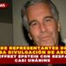 CÁMARA DE REPRESENTANTES DE EE. UU. APRUEBA DIVULGACIÓN DE ARCHIVOS DE JEFFREY EPSTEIN CON RESPALDO CASI UNÁNIME
