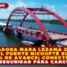 GOBERNADORA MARA LEZAMA CONFIRMA QUE EL PUENTE NICHUPTÉ SUPERA EL 90% DE AVANCE; CONECTIVIDAD Y SEGURIDAD PARA CANCÚN