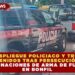 DESPLIEGUE POLICIACO Y TRES DETENIDOS TRAS PERSECUCIÓN Y DETONACIONES DE ARMA DE FUEGO EN BONFIL
