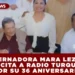 GOBERNADORA MARA LEZAMA FELICITA A RADIO TURQUESA POR SU 36 ANIVERSARIO