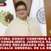 ERNESTINA GODOY CONFIRMA SALIDA DE CONSEJERÍA JURÍDICA PARA ASUMIR COMO ENCARGADA DEL DESPACHO DE LA FGR