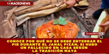 CONOCE POR QUÉ NO SE DEBE ENTERRAR EL PIB DURANTE EL JANAL PIXÁN, SI HUBO UN FALLECIDO EN CASA SEGÚN LA TRADICIÓN MAYA