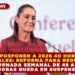 PRESIDENTA CLAUDIA SHEINBAUM CONFIRMA QUE LA REDUCCIÓN DE LA JORNADA LABORAL DE 48 A 40 HORAS SE APLAZA A FEBRERO DE 2026.