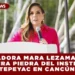GOBERNADORA MARA LEZAMA COLOCA PRIMERA PIEDRA DEL INSTITUTO TEPEYAC EN CANCÚN