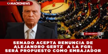 SENADO ACEPTA RENUNCIA DE ALEJANDRO GERTZ MANERO A LA FGR; SERÁ PROPUESTO COMO EMBAJADOR