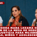 GOBERANDORA MARA LEZAMA ENCABEZA SESIÓN DE LA MESA DE SEGURIDAD Y JUSTICIA PARA MUJERES, NIÑAS, NIÑOS Y ADOLESCENTES