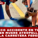 TRÁGICO ACCIDENTE EN TULUM; JOVEN MUERE ATROPELLADA EN LA CARRETERA FEDERAL