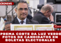 SUPREMA CORTE DA LUZ VERDE A FOTOS DE CANDIDATOS EN BOLETAS ELECTORALES