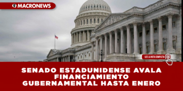 SENADO DE EE. UU. APRUEBA ENMIENDA PRESUPUESTARIA; TRUMP ELOGIA ACUERDO, PERO AMENAZA A CONTROLADORES AÉREOS