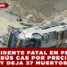 ACCIDENTE FATAL EN PERÚ: AUTOBÚS CAE POR PRECIPICIO Y DEJA 37 MUERTOS
