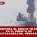INCENDIO DEVORA EL BUQUE ‘BLUE PHOENIX’ EN EL PUERTO DE COATZACOALCOS, VERACRUZ