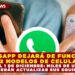 WHATSAPP DEJARÁ DE FUNCIONAR EN 12 MODELOS DE CELULARES DESDE EL 1 DE DICIEMBRE: MILES DE USUARIOS DEBERÁN ACTUALIZAR SUS EQUIPOS