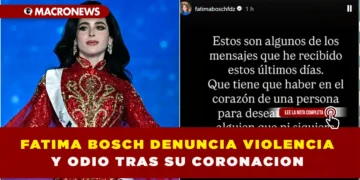 MISS UNIVERSO 2025, FÁTIMA BOSCH, DENUNCIA VIOLENCIA Y ODIO TRAS SU CORONACIÓN