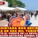 QUINTANA ROO RECIBE MÁS DE 500 MIL TURISTAS DURANTE EL PUENTE DE LA REVOLUCIÓN; OCUPACIÓN HOTELERA SUPERA EL 75 %