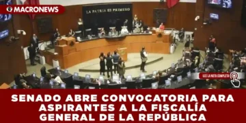 SENADO ABRE CONVOCATORIA PARA ASPIRANTES A LA FISCALÍA GENERAL DE LA REPÚBLICA; BUSCAN REEMPLAZO ANTES DEL 15 DE DICIEMBRE