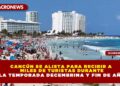 CANCÚN SE ALISTA PARA RECIBIR A MILES DE TURISTAS DURANTE LA TEMPORADA DECEMBRINA Y FIN DE AÑO
