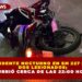 ACCIDENTE NOCTURNO EN SM 227 DEJA DOS LESIONADOS; OCURRIÓ CERCA DE LAS 22:00 HORAS