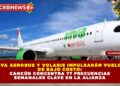 VIVA AEROBUS Y VOLARIS IMPULSARÁN VUELOS DE BAJO COSTO: CANCÚN CONCENTRA 77 FRECUENCIAS SEMANALES CLAVE EN LA ALIANZA