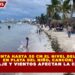 AUMENTA HASTA 30 CM EL NIVEL DEL MAR EN PLAYA DEL NIÑO, CANCÚN; OLEAJE Y VIENTOS AFECTAN LA COSTA