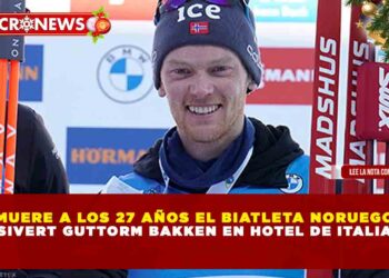 MUERE A LOS 27 AÑOS EL BIATLETA NORUEGO SIVERT GUTTORM BAKKEN EN HOTEL DE ITALIA