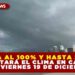 LLUVIA AL 100% Y HASTA 29 °C: ASÍ ESTARÁ EL CLIMA EN CANCÚN ESTE VIERNES 19 DE DICIEMBRE