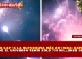 WEBB CAPTA LA SUPERNOVA MÁS ANTIGUA: EXPLOTÓ CUANDO EL UNIVERSO TENÍA SOLO 730 MILLONES DE AÑOS