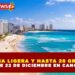 LLUVIA LIGERA Y HASTA 28 GRADOS ESTE 22 DE DICIEMBRE EN CANCÚN