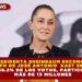 PRESIDENTA SHEINBAUM RECONOCE TRIUNFO DE JOSÉ ANTONIO  KAST EN CHILE CON 58.2% DE LOS VOTOS, PARTICIPARON MÁS DE 13 MILLONES