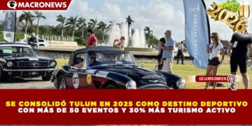 SE CONSOLIDÓ TULUM EN 2025 COMO DESTINO DEPORTIVO CON MÁS DE 50 EVENTOS Y 30% MÁS TURISMO ACTIVO