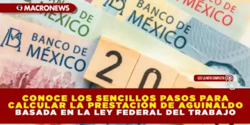 CONOCE LOS SENCILLOS PASOS PARA CALCULAR LA PRESTACIÓN DE AGUINALDO BASADA EN LA LEY FEDERAL DEL TRABAJO