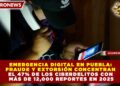 EMERGENCIA DIGITAL EN PUEBLA: FRAUDE Y EXTORSIÓN CONCENTRAN EL 47% DE LOS CIBERDELITOS CON MÁS DE 12,000 REPORTES EN 2025