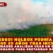 ¡EN RIESGO! HOLBOX PODRÍA TENER VEDA DE 20 AÑOS TRAS INCENDIO; AUTORIDADES ANALIZA USAR UN SEGURO MILLONARIO PARA RESTAURAR DAÑOS