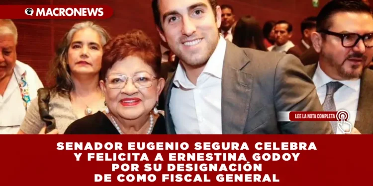 SENADOR EUGENIO SEGURA CELEBRA Y FELICITA A  ERNESTINA GODOY POR SU DESIGNACIÓN DE COMO FISCAL GENERAL