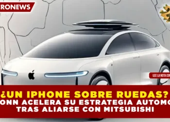 ¿UN IPHONE SOBRE RUEDAS? FOXCONN ACELERA SU ESTRATEGIA AUTOMOTRIZ TRAS ALIARSE CON MITSUBISHI