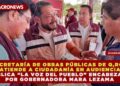 SECRETARÍA DE OBRAS PÚBLICAS DE QUINTANA ROO ATIENDE A CIUDADANÍA EN AUDIENCIA PÚBLICA “LA VOZ DEL PUEBLO” ENCABEZADA POR MARA LEZAMA
