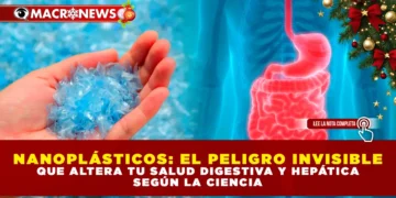 NANOPLÁSTICOS: EL PELIGRO INVISIBLE QUE ALTERA TU SALUD DIGESTIVA Y HEPÁTICA SEGÚN LA CIENCIA.