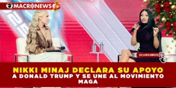 NICKI MINAJ DECLARA SU APOYO A DONALD TRUMP Y SE UNE AL MOVIMIENTO MAGA.