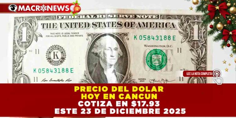 PESO MEXICANO SE CONSOLIDA EN 17.93 UNIDADES ANTE DESACELERACIÓN DE LA INFLACIÓN AL 3.72%