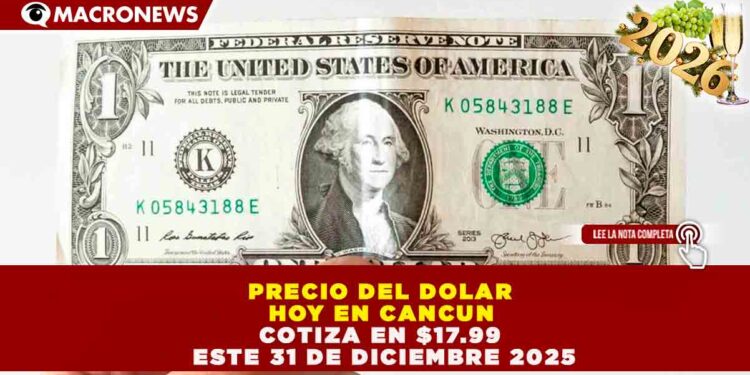 EL PESO MEXICANO ROMPE LA BARRERA DE LAS 18 UNIDADES: CIERRA 2025 CON UNA APRECIACIÓN HISTÓRICA DEL 13.72%
