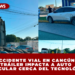 ACCIDENTE VIAL EN CANCÚN: TRÁILER IMPACTA A AUTO PARTICULAR FRENTE AL TECNOLÓGICO