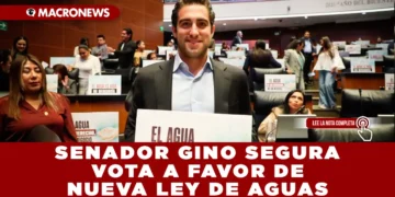 SENADOR GINO SEGURA VOTA A FAVOR DE NUEVA LEY DE AGUAS: «EL AGUA NO ES UN NEGOCIO, ES UN DERECHO»