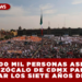 MÁS DE 600 MIL PERSONAS ASISTEN AL ZÓCALO DE CDMX PARA CELEBRAR LOS SIETE AÑOS DE LA 4T