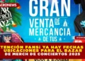 ¡ATENCIÓN FANS! YA HAY FECHAS Y UBICACIONES PARA EL BAZAR DE MERCH NO OFICIAL DE CONCIERTOS 2025