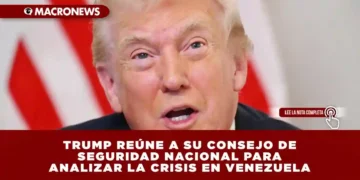 TRUMP REÚNE A SU CONSEJO DE SEGURIDAD NACIONAL PARA ANALIZAR LA CRISIS EN VENEZUELA