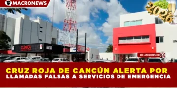 CRUZ ROJA CANCÚN ALERTA POR LLAMADAS FALSAS A SERVICIOS DE EMERGENCIA
