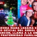 GOBERNADORA MARA LEZAMA ENCABEZA ENCENDIDO OFICIAL DEL ÁRBOL NAVIDEÑO EN CANCÚN, LLAMA A LA UNIDAD Y FRATERNIDAD FAMILIAR